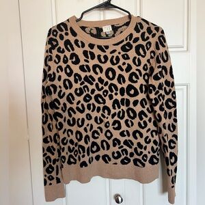 Leopard Print Sweater 🐆